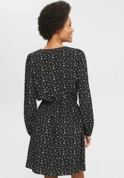 Edc By Esprit MIT ALLOVER-MUSTER - Freizeitkleid - Black -Edc By Esprit 4b40e41644f24eeab138157ba42be030