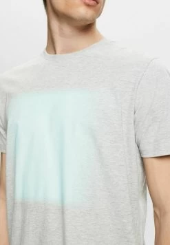 Edc By Esprit MIT PRINT - T-Shirt Print - Light Grey New -Edc By Esprit 4e49f17f9b5b441d82ecdf0a054d912e