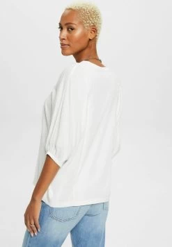 Edc By Esprit Langarmshirt - Off White -Edc By Esprit 4eb44d5daa2744b4a70950eec1a9dc9d