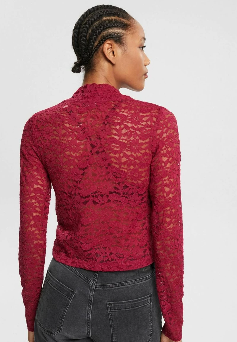 Edc By Esprit Bluse - Cherry Red 6 Edc By Esprit Bluse - Cherry Red – Bild 4