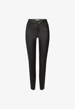 Edc By Esprit HIGH RISE - Stoffhose - Black -Edc By Esprit 4f183aac796f4865b117c9a845d1ec6f