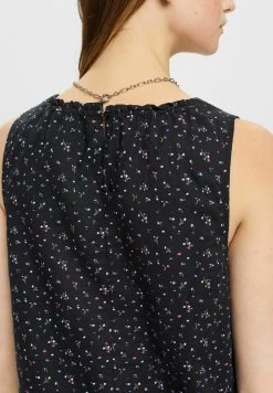 Edc By Esprit MIT FLORALEM PRINT - Bluse - Black -Edc By Esprit 4f603f59c72648f2b282b5a9a06aa00f