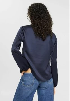 Edc By Esprit Bluse - Navy -Edc By Esprit 50077cd1c4a841a484c0a1a21f958e5d