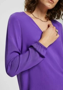Edc By Esprit Bluse - Purple -Edc By Esprit 500aa4490ac047929d0435ea97af67b5