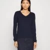Edc By Esprit V NECK - Strickpullover - Navy -Edc By Esprit 53a1344136e84913a4cbbb61543b0117