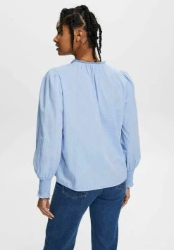 Edc By Esprit MIT BINDEDETAIL - Bluse - Navy -Edc By Esprit 5450782d38894ab19cae2294f89e03fd