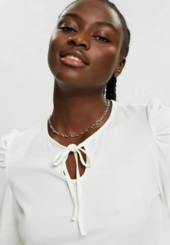 Edc By Esprit MIT KEYHOLE-DETAIL - Langarmshirt - Off White 12 Edc By Esprit MIT KEYHOLE-DETAIL - Langarmshirt - Off White -Edc By Esprit 54f7c610bbdf47e88f6a8b3b938a6d49