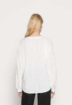 Edc By Esprit HENLEY BLOUSE - Bluse - Off White -Edc By Esprit 5650c460483149bfa8c9bbaa0b095f63