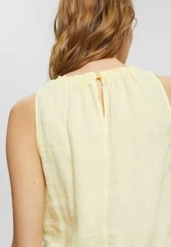Edc By Esprit Bluse - Pastel Yellow -Edc By Esprit 5a2a213c6bbc427cae3d16394585a885