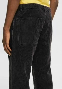 Edc By Esprit WIDE FIT - Stoffhose - Black -Edc By Esprit 5a969fcb78bf41cd98477393247b4274