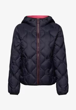 Edc By Esprit MIT KORDELZUG-KAPUZE - Winterjacke - Navy -Edc By Esprit 5dfee43b1fbf4845bfbd616dc5680cae