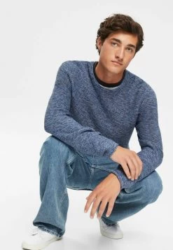 Edc By Esprit MELIERTER - Strickpullover - Navy -Edc By Esprit 5e39b713b1304dc9b5ba447692538be2