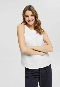 Edc By Esprit Bluse - White