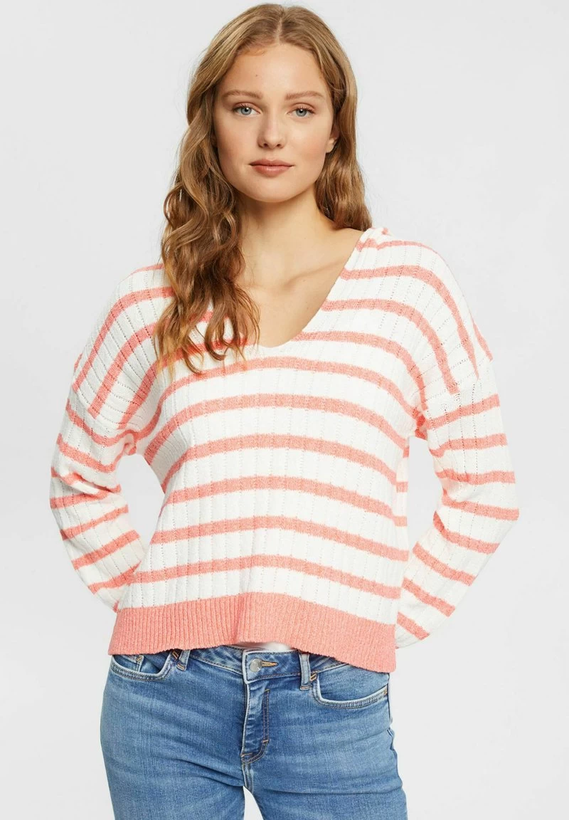 Edc By Esprit Strickpullover - Coral 3 Edc By Esprit Strickpullover - Coral