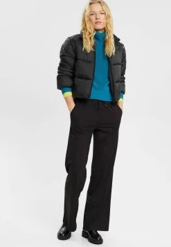 Edc By Esprit ROLLKRAGEN - Strickpullover - Petrol Blue -Edc By Esprit 5f5895aa777f4740aa8da5065b654e67