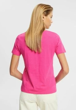 Edc By Esprit SLUB V-NECK - T-Shirt Basic - Pink Fuchsia 10 Edc By Esprit SLUB V-NECK - T-Shirt Basic - Pink Fuchsia -Edc By Esprit 60def83c5ffd4f00b439d9991a5fa583
