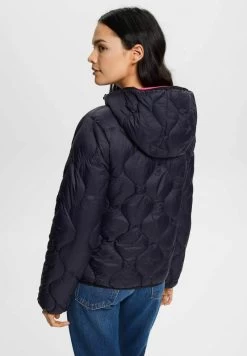 Edc By Esprit MIT KORDELZUG-KAPUZE - Winterjacke - Navy -Edc By Esprit 613327afda2e4fae8047d06339f4d265