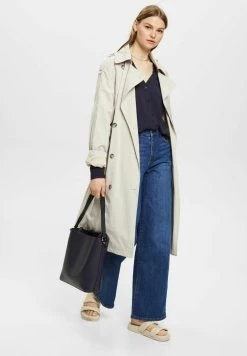 Edc By Esprit MIT CRINKLE-EFFEKT UND KNOTEN-DETAIL - Hemdbluse - Navy -Edc By Esprit 61b5fac71025485fa9d25205df8e3f6c