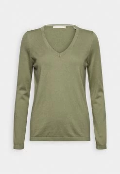 Edc By Esprit V NECK - Strickpullover - Light Khaki 11 Edc By Esprit V NECK - Strickpullover - Light Khaki -Edc By Esprit 629932c030c340b9a130a72788fac7a2 1