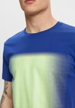 Edc By Esprit MIT PRINT - T-Shirt Print - Ink -Edc By Esprit 655d9cd5b5464ab58de5aec54c454236
