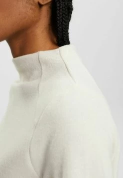 Edc By Esprit HIGH NECK - Strickpullover - Off White -Edc By Esprit 694ebe7aac6640d5b69ae0e68adcf650