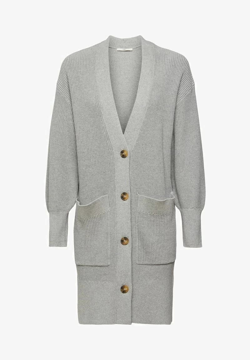 Edc By Esprit LANGER - Strickjacke - Medium Grey 8 Edc By Esprit LANGER - Strickjacke - Medium Grey – Bild 6