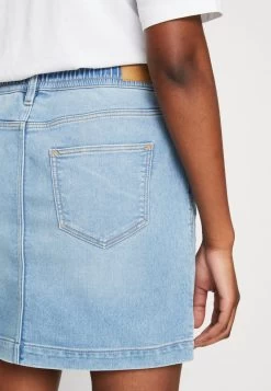 Edc By Esprit JOGG SKIRT - Minirock - Blue Light Wash -Edc By Esprit 6bef926c0a5c47479be2fb2f33f5960a