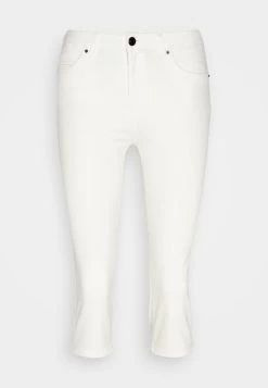 Edc By Esprit CAPRI - Jeans Shorts - White -Edc By Esprit 6f0eda26be704dc3bddb00e86be6484d