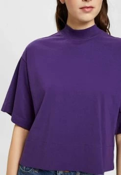 Edc By Esprit T-Shirt Basic - Dark Purple -Edc By Esprit 7077cf99f01e4d7cba19cef84215a70c