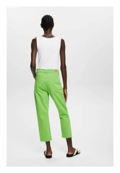 Edc By Esprit CROPPED MIT FRANSENSAUM - Jeans Slim Fit - Green 10 Edc By Esprit CROPPED MIT FRANSENSAUM - Jeans Slim Fit - Green -Edc By Esprit 71f8ae15a80c4d5c9d78524c329c3946