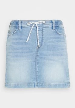 Edc By Esprit JOGG SKIRT - Minirock - Blue Light Wash -Edc By Esprit 731b0e9ebfc3470bb4e4d4ad6a23d0c9