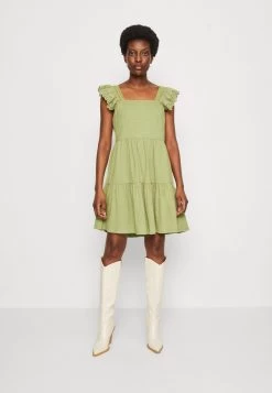 Edc By Esprit DRESS - Jerseykleid - Pistachio Green