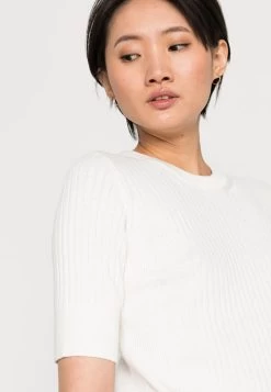 Edc By Esprit SHORT SLEEVE - T-Shirt Basic - White -Edc By Esprit 77c35540c2934ca697448046168c2c75