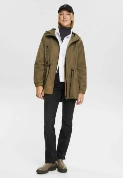 Edc By Esprit Parka - Khaki Green -Edc By Esprit 7a524806e0d8476e89321ce079c1ce98