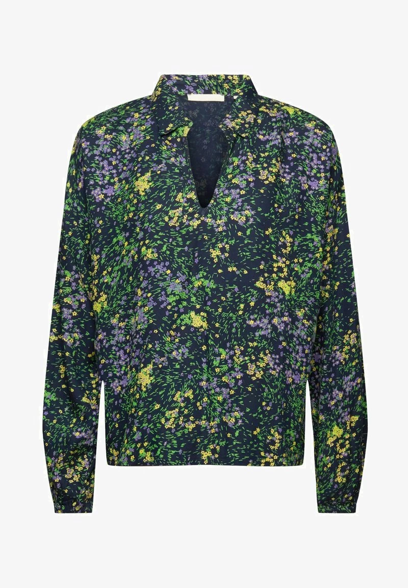 Edc By Esprit MIT BLUMEN-PRINT - Bluse - Navy 8 Edc By Esprit MIT BLUMEN-PRINT - Bluse - Navy – Bild 6
