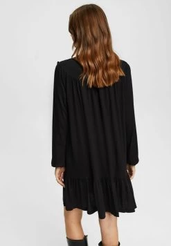 Edc By Esprit Strickkleid - Black -Edc By Esprit 7c09db63bc0b4dadb5fa6f9e00505017