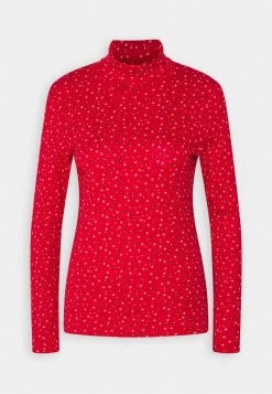 Edc By Esprit Langarmshirt - Dark Red -Edc By Esprit 7c34b4ed119045c08abbfa00988347cb