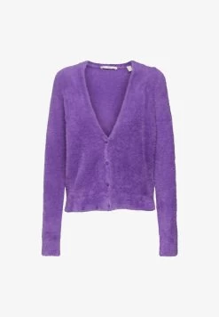 Edc By Esprit Strickjacke - Purple -Edc By Esprit 83e3ebcee7c342648bf203fa7b19fe5b