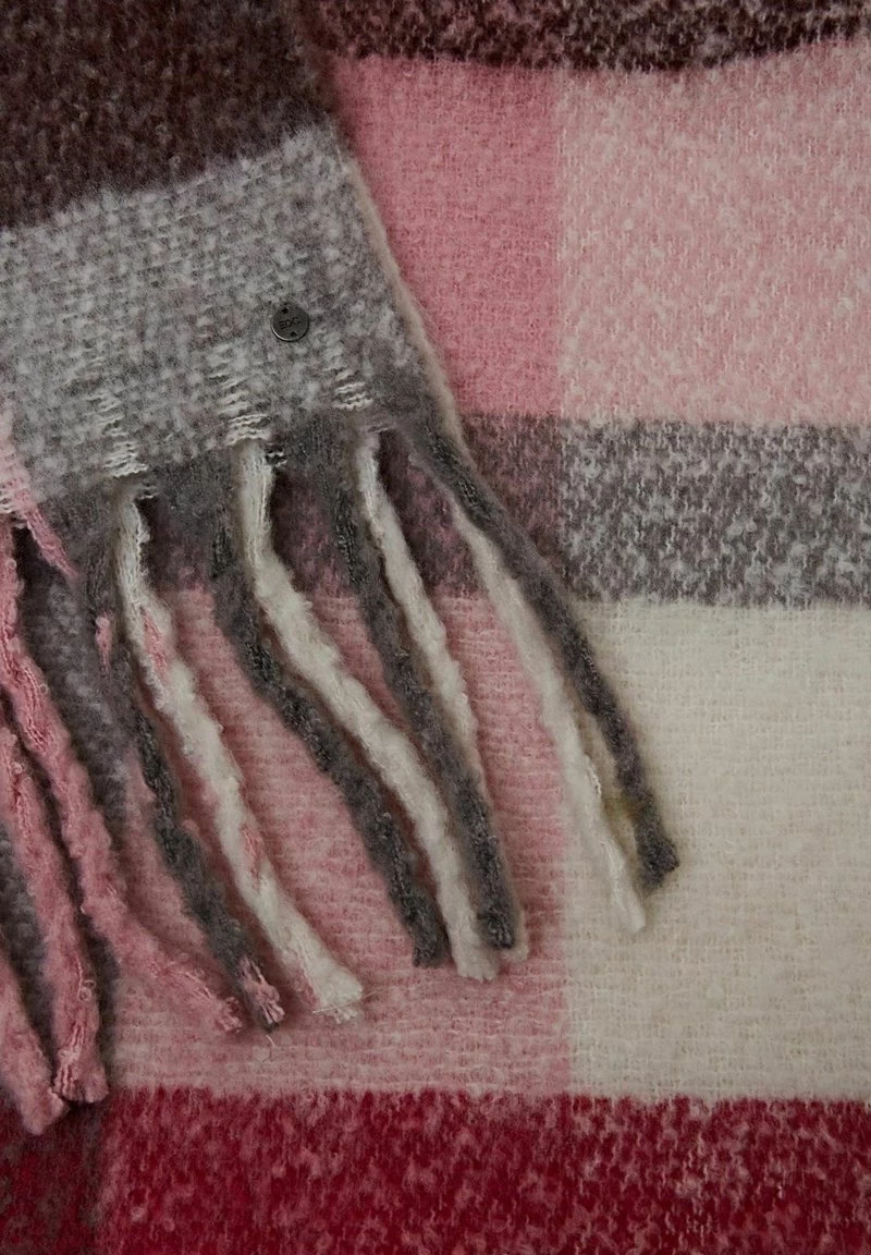 Edc By Esprit KARIERTER - Schal - Dark Pink 5 Edc By Esprit KARIERTER - Schal - Dark Pink – Bild 3