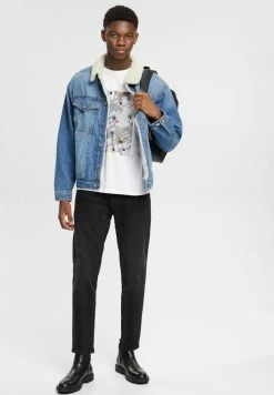 Edc By Esprit REGULAR FIT - T-Shirt Print - White -Edc By Esprit 8435aac567e94a3f971664112c97623b