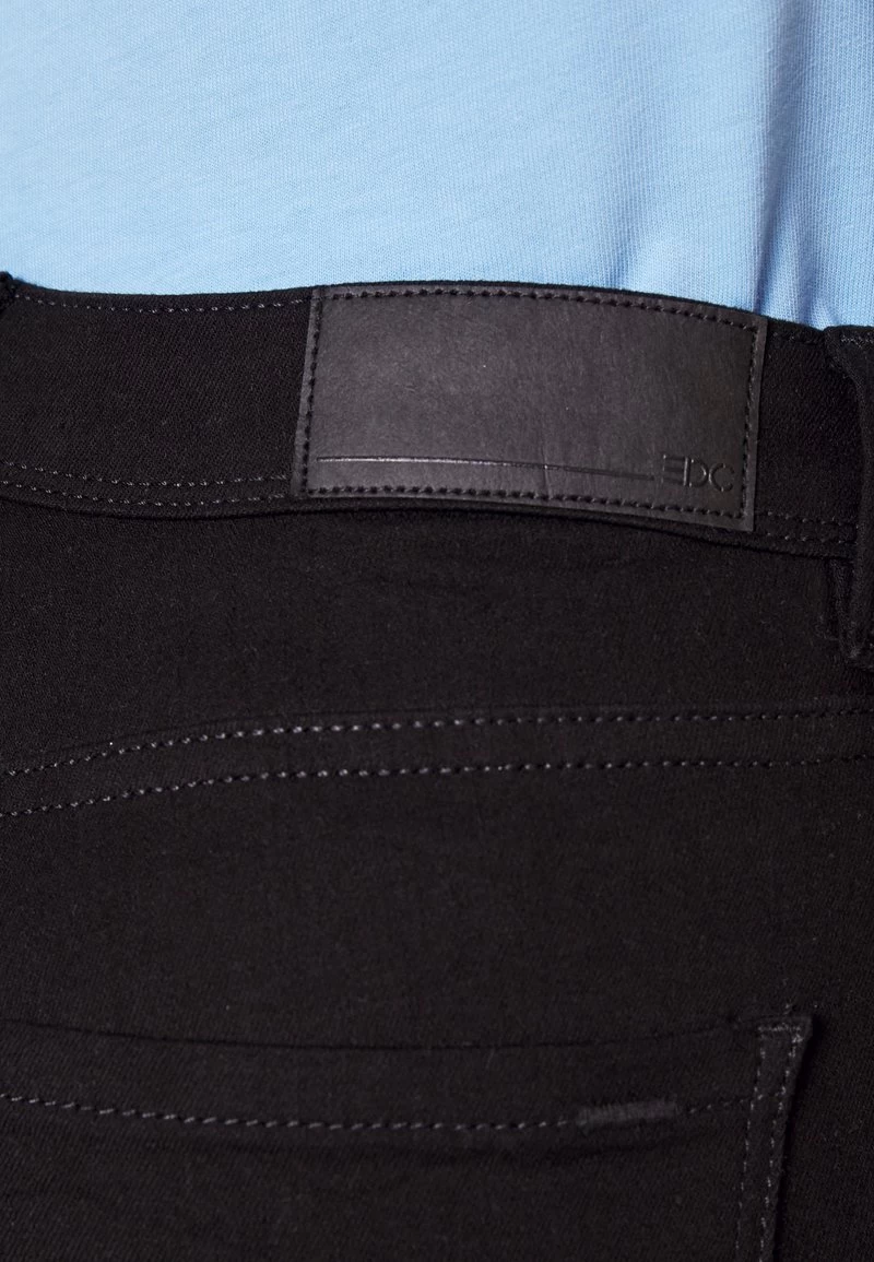 Edc By Esprit MEDIUM RISE - Jeggings - Black Rinse 7 Edc By Esprit MEDIUM RISE - Jeggings - Black Rinse – Bild 5