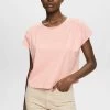 Edc By Esprit PLEAT - T-Shirt Basic - Pink -Edc By Esprit 8891a0be0b5644a1b88fc84a7cddbe7d