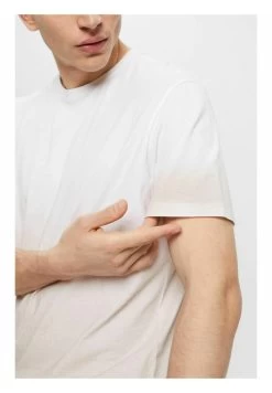 Edc By Esprit ZWEIFARBIG BLASS GEFÄRBTES - T-Shirt Print - White -Edc By Esprit 8a06b4c0f14540c590077725debd3bc8