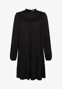 Edc By Esprit Strickkleid - Black -Edc By Esprit 8d4fc488b9f34e3ebd02600fb6875141