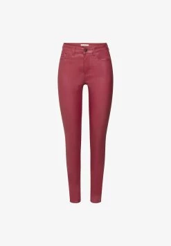 Edc By Esprit HIGH RISE - Stoffhose - Cherry Red -Edc By Esprit 8f620cdbe9f24c7bb6b6e96b33d3a357