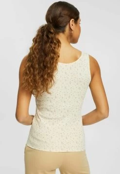 Edc By Esprit MIT POINTELLE MUSTER - Top - Off White -Edc By Esprit 8f8616105c274a5caf5a8d5fc0187e29