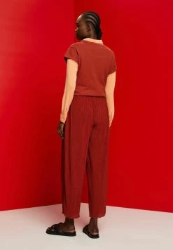 Edc By Esprit Stoffhose - Terracotta New -Edc By Esprit 96ef519b92ab4056bbaf4b6a2d46e58b