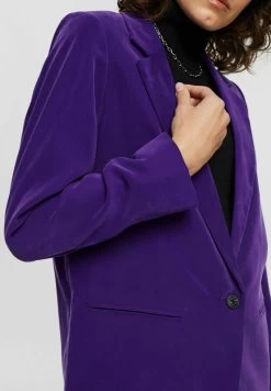 Edc By Esprit EINREIHIGER - Kurzmantel - Dark Lavender -Edc By Esprit 97f6bc225cbd4420ad33d85b75ad0692