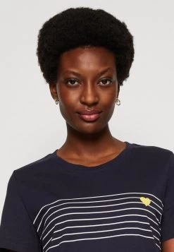 Edc By Esprit F AW - T-Shirt Basic - Navy -Edc By Esprit 999cb5fbd7a447f681880790ec2d6c8d