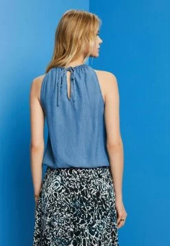 Edc By Esprit Bluse - Blue Medium Washed New -Edc By Esprit 9b13fc2caf9d48e88743ea41824daf97